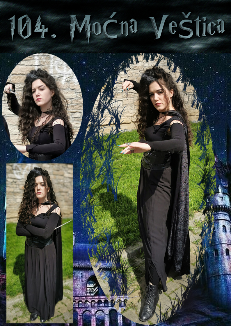 Harry Potter, Hari Poter kostimi, Hari Poter animacija za rodjendan, Bellatrix Lestrange, Bellatrix costumes, Witch Bellatrix
