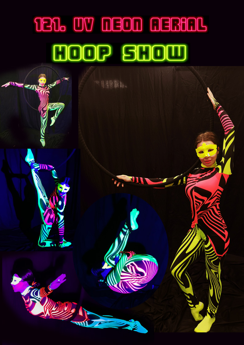 Akrobatski ples na obruču izmamiće uzdahe i onih koji su videli razne plesne performanse, Aerial hoop, aerial performance tim building, UV show za firme, aerial hoop nastup, Ples na obrucu, akrobatski ples na obrucu, UV Aerial hoop, UV Show, akrobatski ples, plesacica na obrucu, event show