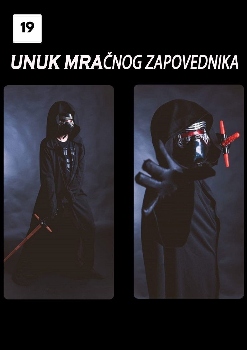 Kylo ren, Kajlo Ren, unuk dart vejdera, Darth Vader, Dart Vejder kostim, animacija dece