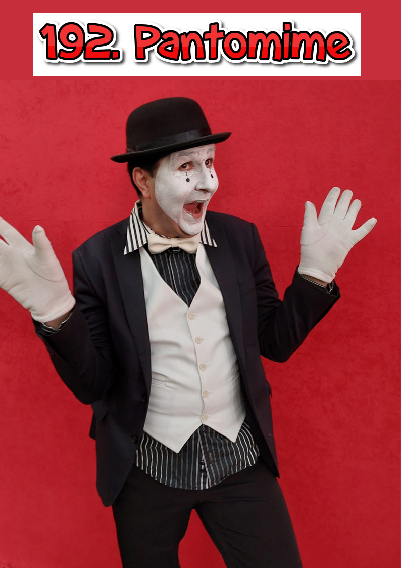 Naš pantomimičar izmamiće svima osmehe na lice, Pantomima, Pantomimicar, Pantomime, smesni sou, imitator, animacija za odrasle, smesni animatori, kostim pantomimicara, pantomime costume