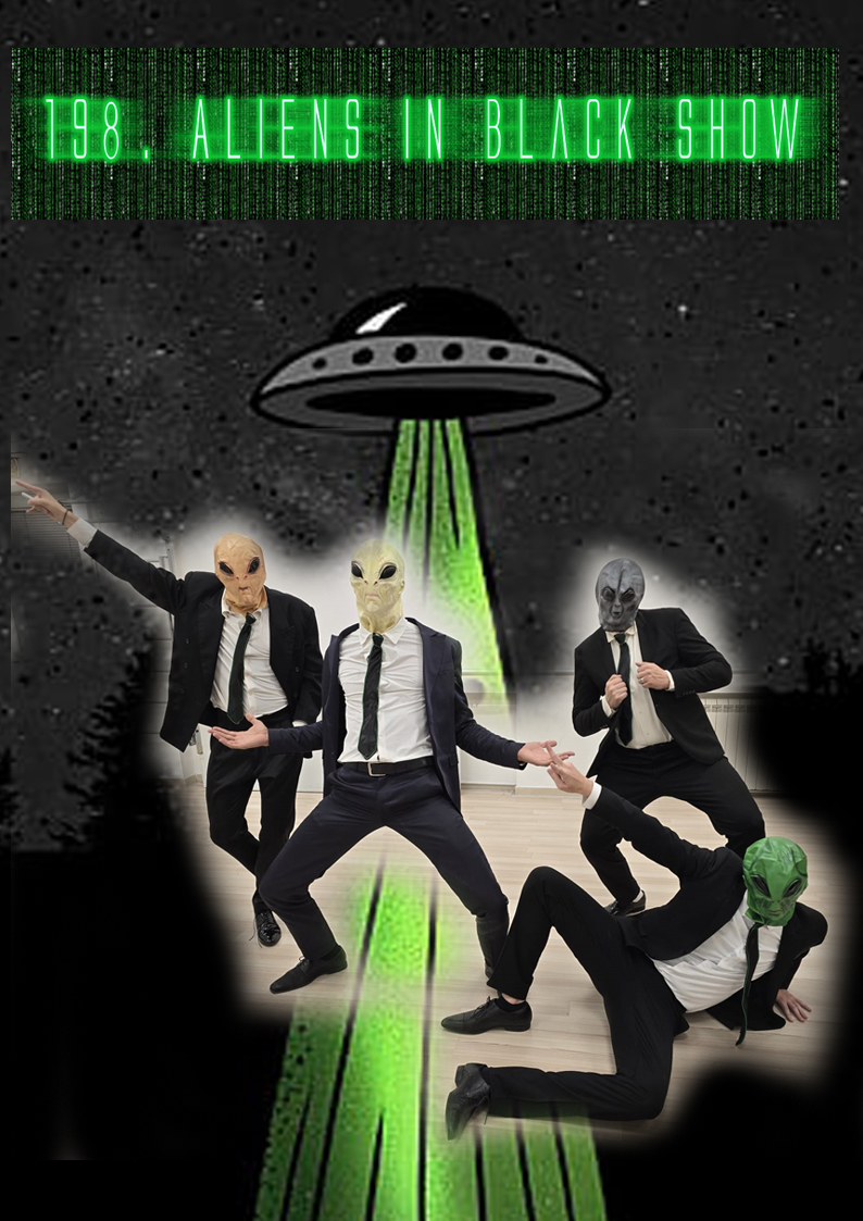 Ples vanzemaljaca za punoletstva svadbe i evente je nešto što pomera granice, Aliens, Alien dance, vanzemaljac, ples vanzemaljaca, animatori vanzemaljci, kostim vanzemaljaca, plesni show, aliens dance show