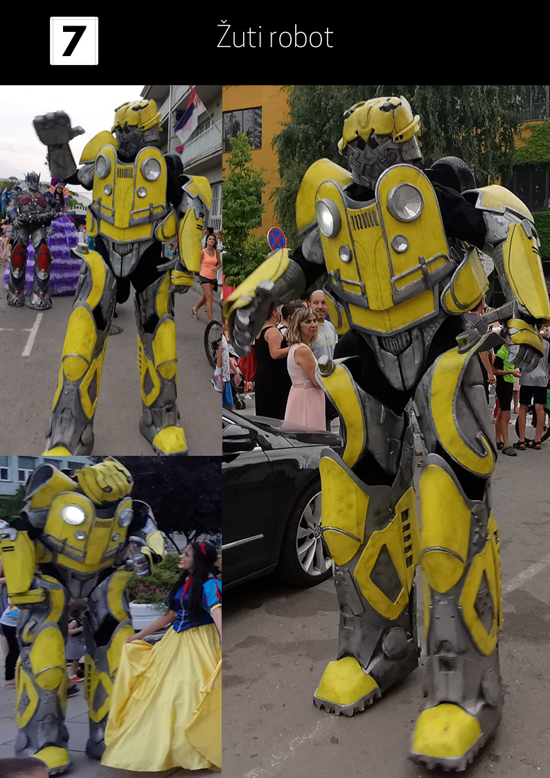 Led Roboti, bumblebee, transformersi, robot transformers, veliki robot, žongleri i plesači