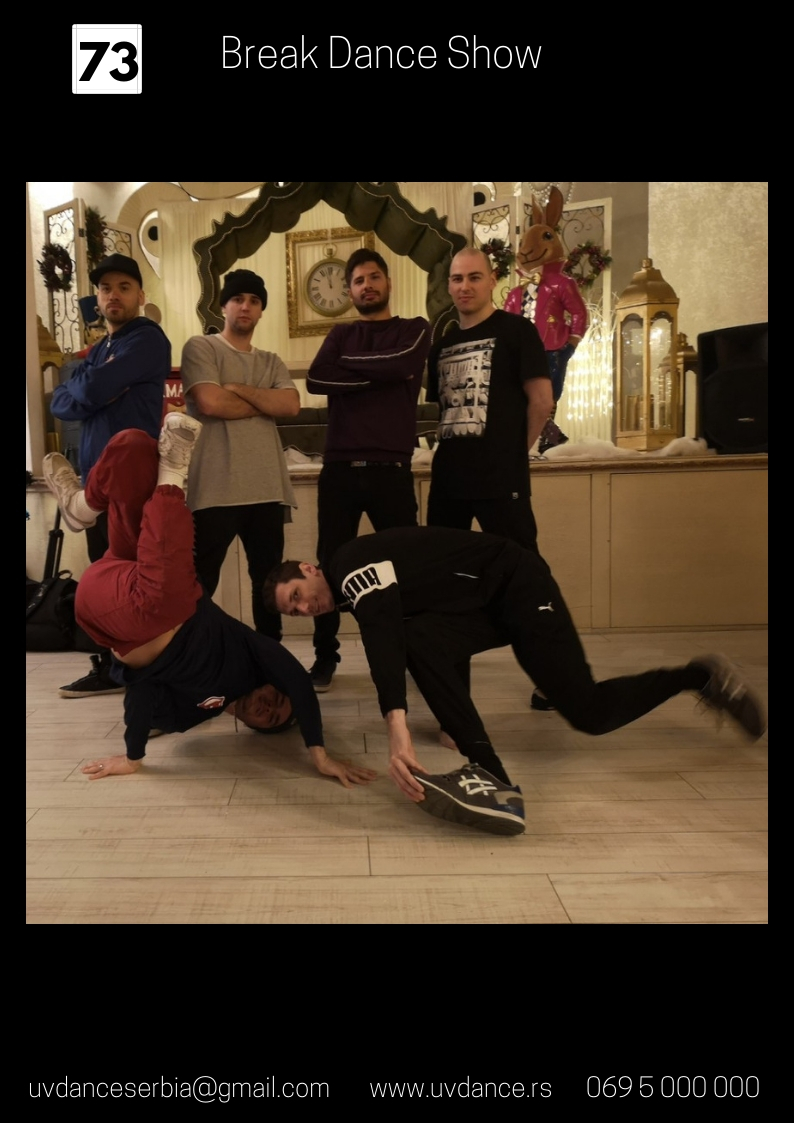 Plesači, Ples, Break dance, Brejkeri, Plesni show, Plesni performans za evente, b boying, akrobacije, akrobatika, akrobatski plesaci