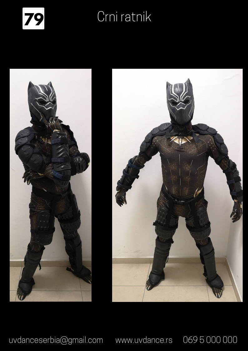 Crni panter je moćni junak koji će rođendan vašeg malog junaka napraviti još moćnijim, Crni panter, Black panther, vakanda forever, marvel heroes, Avengers, black panther costume, crni panter kostim