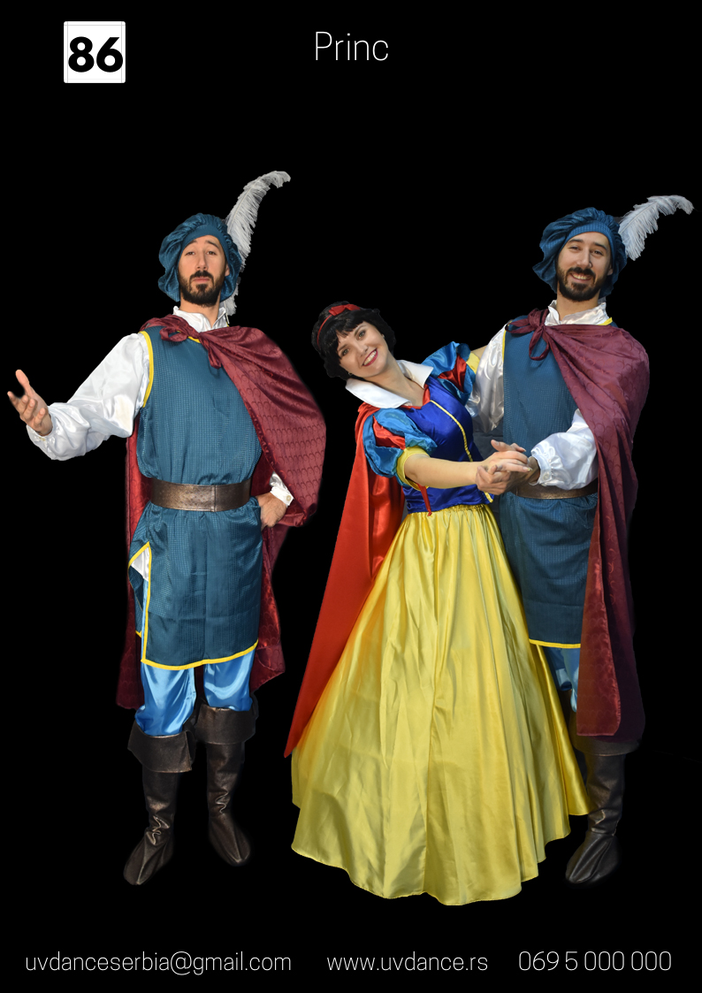 Snowwhite, Snezana, Snezana i sedam patuljaka, snezanin princ, princ od snezane kostim, snezana i princ, Disney Snowwhite